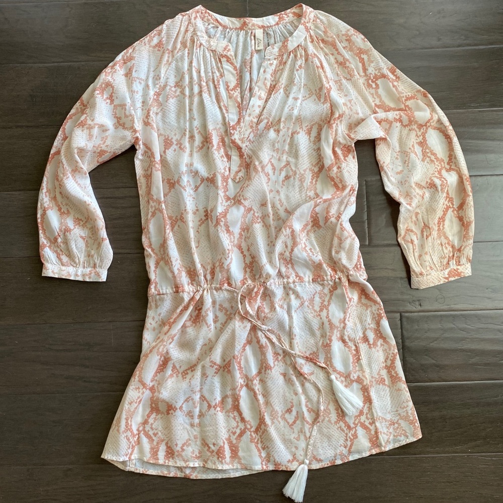 Elan Snake Print Dress